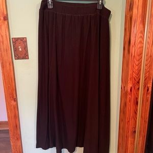 Terra & Sky Black Maxi Dress